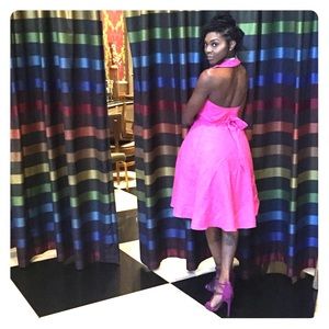 Ralph Lauren Back Out vintage dress